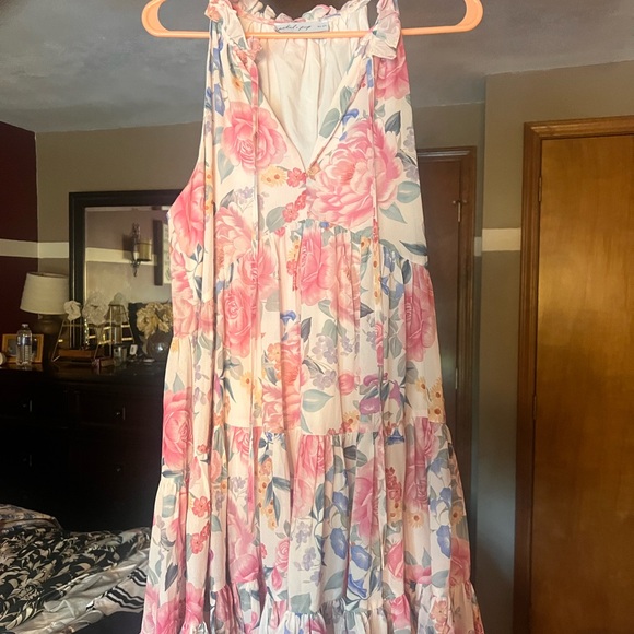 Petal & Pup Multicolor Ruffled Dress - Picture 5 of 9